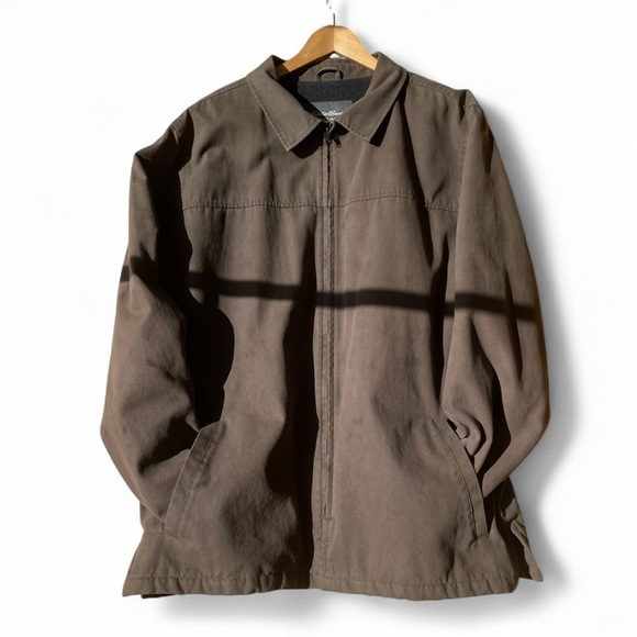 |Eddie Bauer| Chore Coat Men’s XL TALL 100% Cotton - Picture 1 of 8